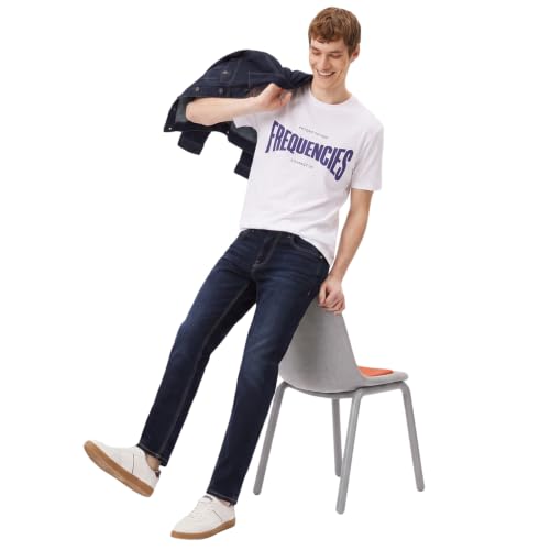 United Colors of Benetton Solid Slim Tapered Fit Jeans