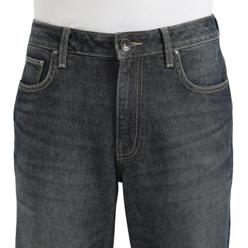 United Colors of Benetton Solid Straight Fit Vintage Tinted Wash Jeans