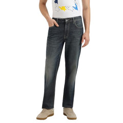 United Colors of Benetton Solid Straight Fit Vintage Tinted Wash Jeans