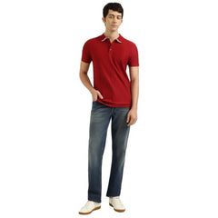 United Colors of Benetton Solid Straight Fit Tinted Dark Wash Jeans