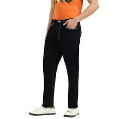 United Colors of Benetton Solid Slim Tapered Fit Rinse Wash Jeans