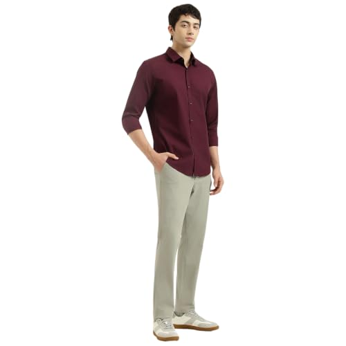 United Colors of Benetton Regular Fit Crew Neck Houndstooth Jersey T-Shirt