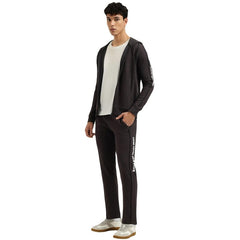 United Colors of Benetton Typography Relaxed Fit Trackpants Black