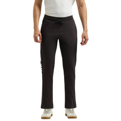 United Colors of Benetton Typography Relaxed Fit Trackpants Black