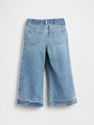 Girls Light-Wash Baggy Jeans, Lt. Blue, 5Y