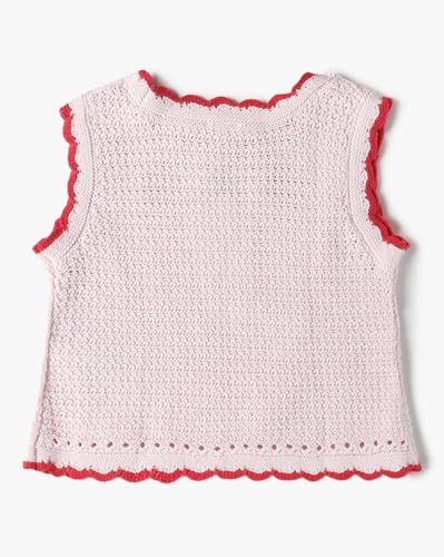 Kids' Novelty Print Tank Top, Pink, 3Y