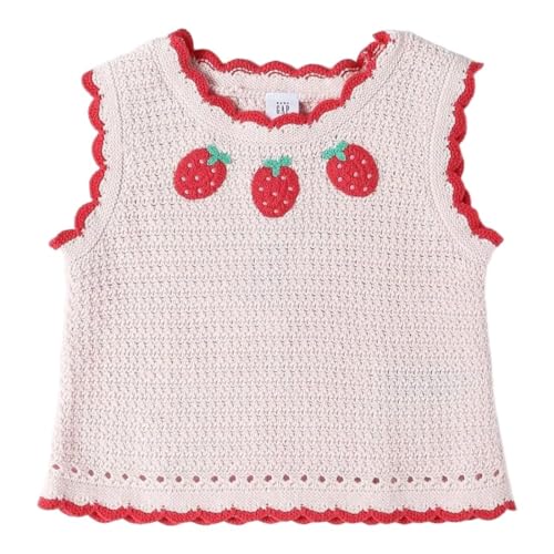 Kids' Novelty Print Tank Top, Pink, 3Y