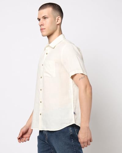 GAP Men's Spread Collar Shirt