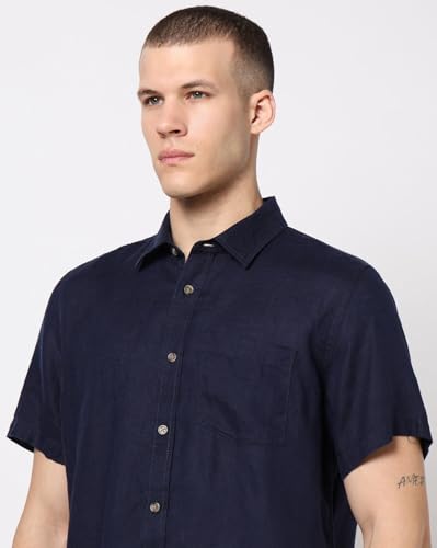 Men's Spread Collar Shirt