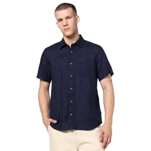 Men's Spread Collar Shirt