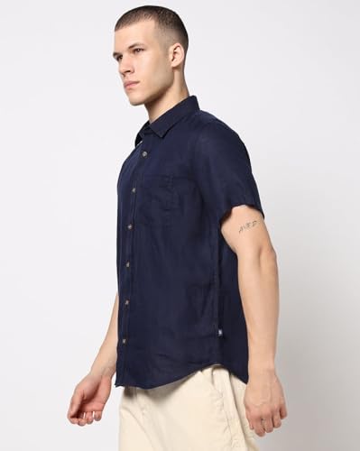 Men's Spread Collar Shirt