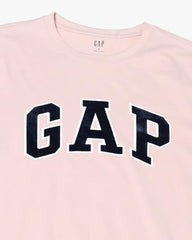 Men's Logo Print Slim Crew Neck T-Shirt, Lt. Pink, L