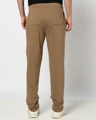 Men's Logo Print Mid Waist Track Pants Trousers