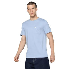 Men's Slim Crew Neck T-Shirt, Blue, S