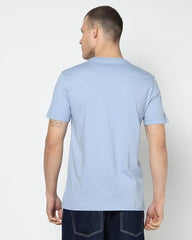Men's Slim Crew Neck T-Shirt, Blue, S