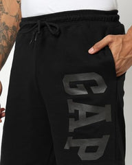 Men's Logo Print Mid Waist Shorts