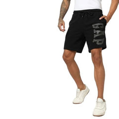 Men's Logo Print Mid Waist Shorts