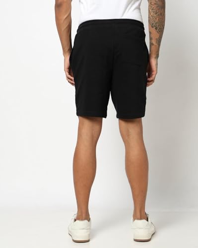 Men's Logo Print Mid Waist Shorts