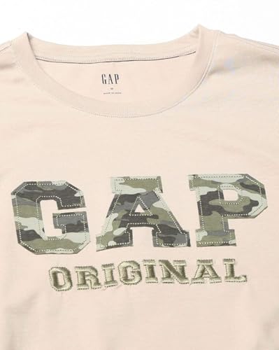 Men's Logo Print Slim Crew Neck T-Shirt