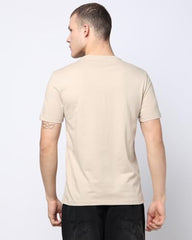 Men's Logo Print Slim Crew Neck T-Shirt