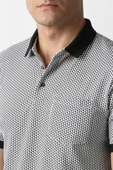 Van Heusen Men's Regular Fit T-Shirt (VHKWVRGFD50051_Grey