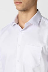 Men Lilac Textured Full Sleeves Wedding Shirt