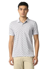 Van Heusen Men's Regular T-Shirt (VHKWWRGF554992_Grey