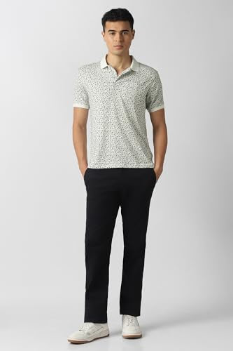 Van Heusen Men's Regular T-Shirt (VHKWWRGFG49806_Grey