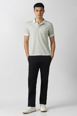 Van Heusen Men's Regular T-Shirt (VHKWWRGFG49806_Grey