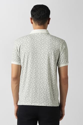Van Heusen Men's Regular T-Shirt (VHKWWRGFG49806_Grey