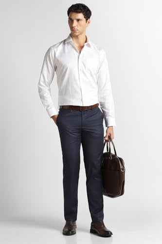 Van Heusen Navy Trousers