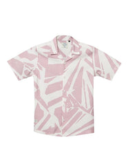 RUFF Onion Pink Soft Fabric Printed Shirt | Half Sleeves | Casual Wear
