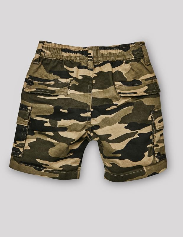 RUFF Camou Cotton CAGO Bermuda | Above Knee | Casual Wear