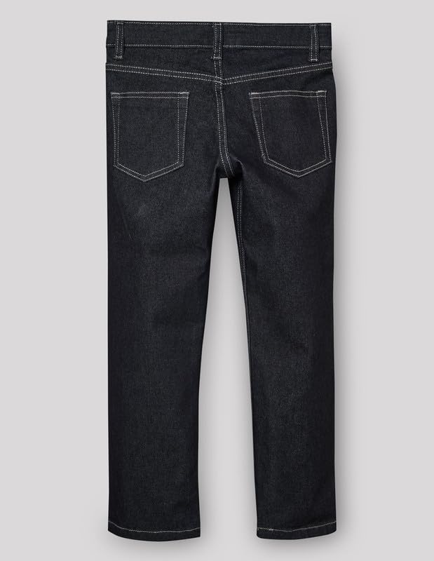 RUFF Boys Dark Blue Raw Denim Jeans | Full Length | Casual Wear
