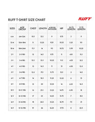 RUFF Blue All Over Printed Co-Ord Set | Half Sleeves | Casual Wear