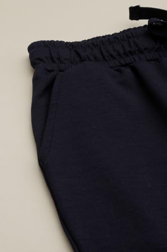 Allen Solly Boys Navy Solid Track Pants