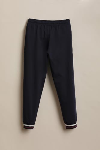 Allen Solly Boys Navy Solid Track Pants