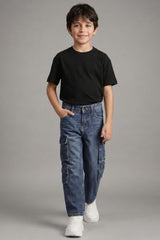 Allen Solly Boys Blue Jeans
