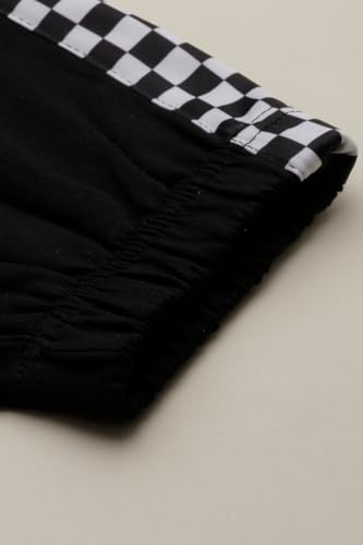 Boys Black Graphic Print Track Pants