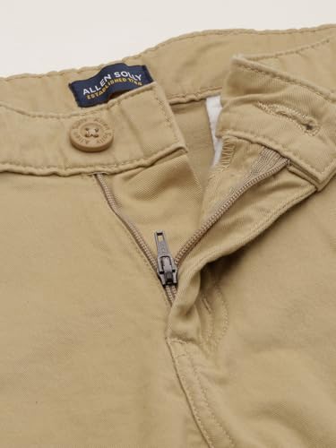Boys Beige Solid Trousers