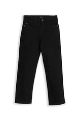 Allen Solly Boys Black Regular Fit Jeans