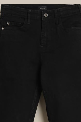 Allen Solly Boys Black Regular Fit Jeans
