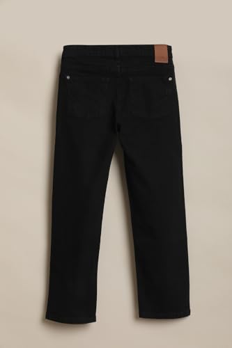 Allen Solly Boys Black Regular Fit Jeans