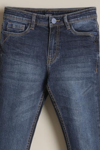 Allen Solly Boys Navy Slim Fit Jeans