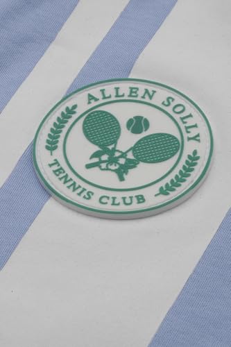 Boys Light Blue Stripe Polo Neck T-Shirt