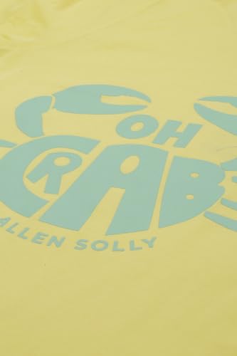 Boys Yellow Graphic Print Crew Neck T-Shirt