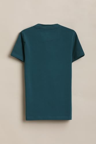 Boys Blue Graphic Print Crew Neck T-Shirt