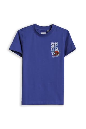 Boys Blue Graphic Print Crew Neck T-Shirt