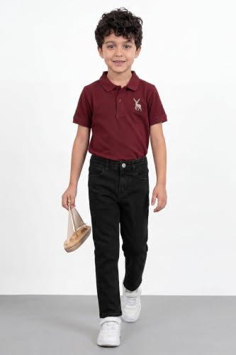 Allen Solly Boys Black Jeans