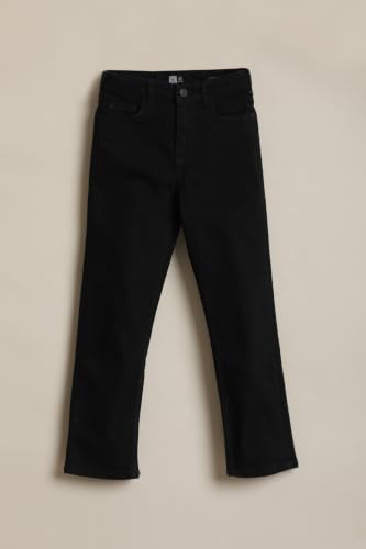 Allen Solly Boys Black Regular Fit Jeans